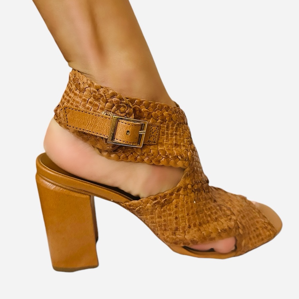HALSTON WOVEN PENELOPE’S HEELS